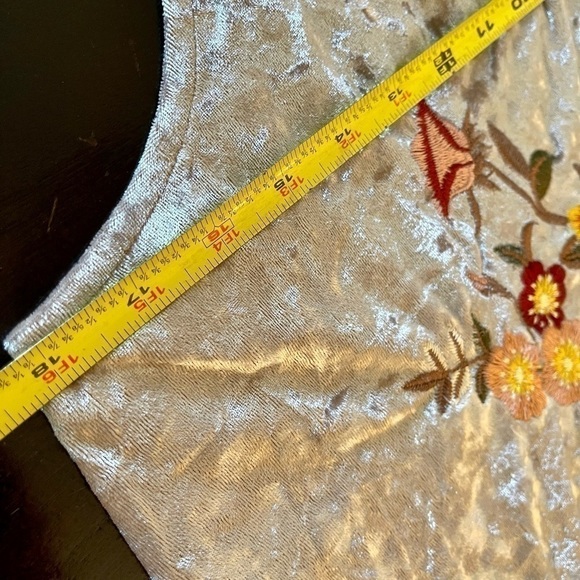 MYSTREE Embroidered dress Medium high low - Picture 8 of 16